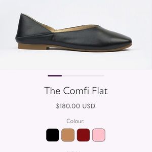 New in Box Women’s EMPRESS Brand Black Comfi Flat Size 12  43 Flats W/Insert NWT